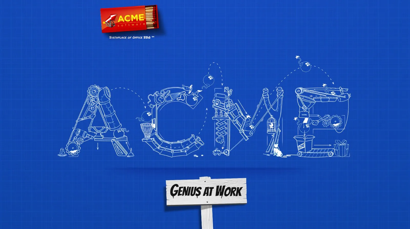 ACME Software Ltd., Illustration & Branding