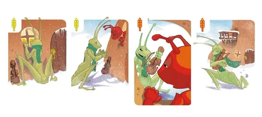 Basne na kartama: The Cricket and the Ant