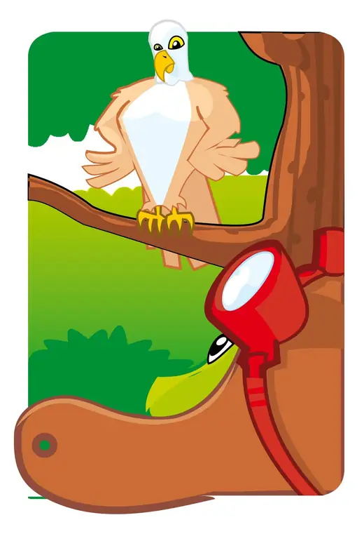 Basne na kartama: card, the tortoise and the eagle