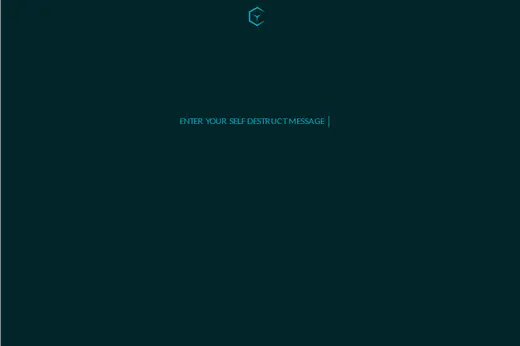 Cryptext.me: empty message screen