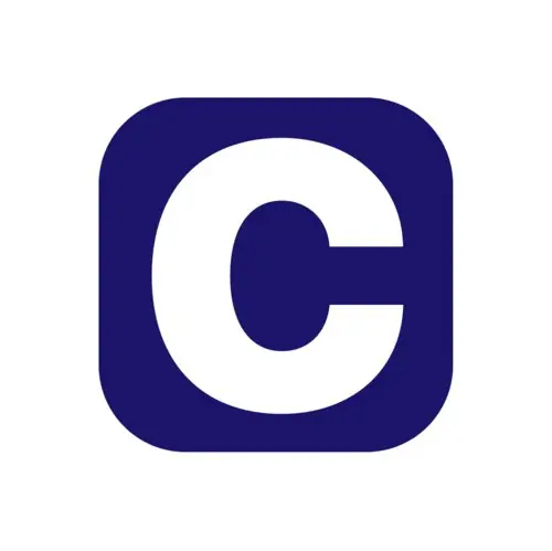 C inside square logo