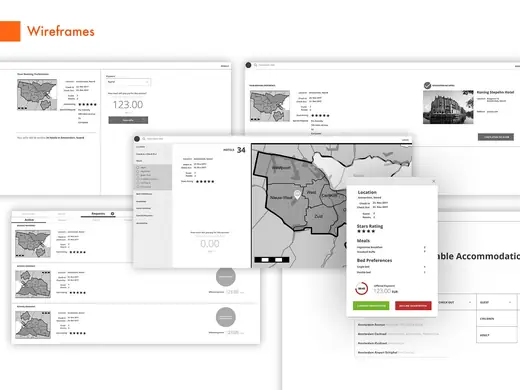 dib Hotels, Web App