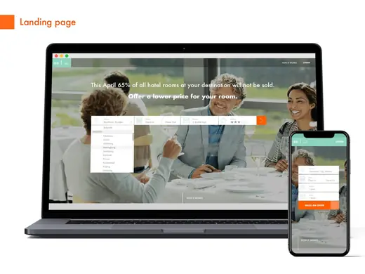 dib Hotels, Web App