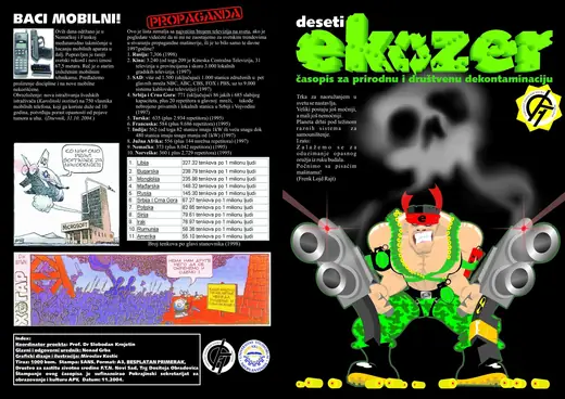 Ekozer Magazine: issue 10, front and back cover