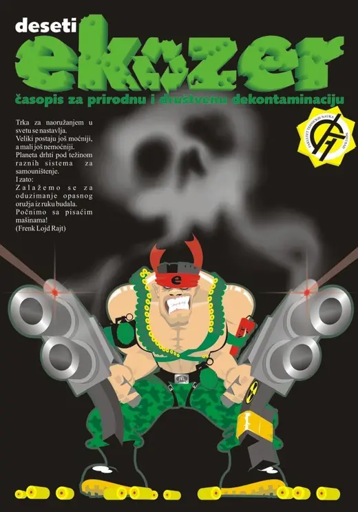 Ekozer Magazine: Ekozer magazine cover, issue 10
