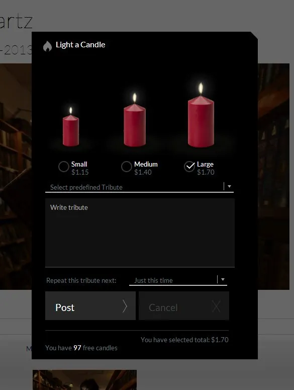 Eternal Note, Web App