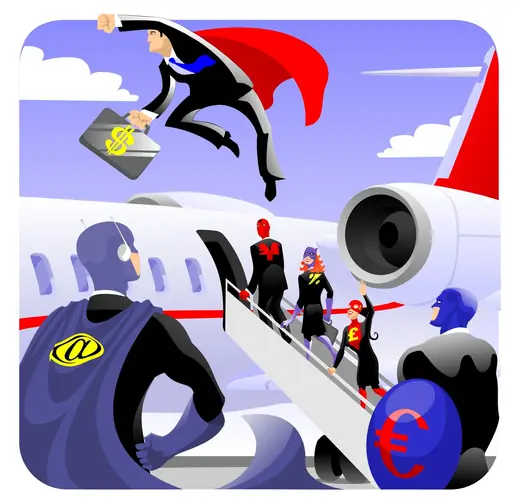 Fanatic Studio: Real Superheroes series, business travel