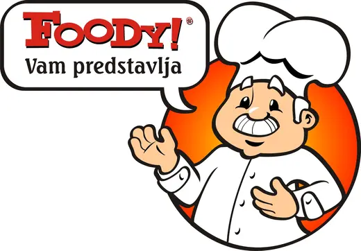Foody! Restaurants: chef mascot, Foody presents