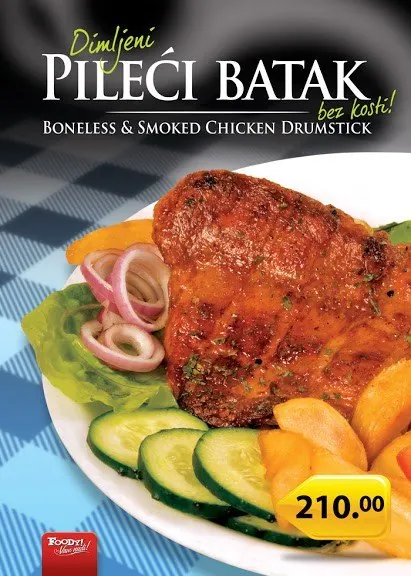 Foody! Restaurants: Foody! menu card, chicken drumstick