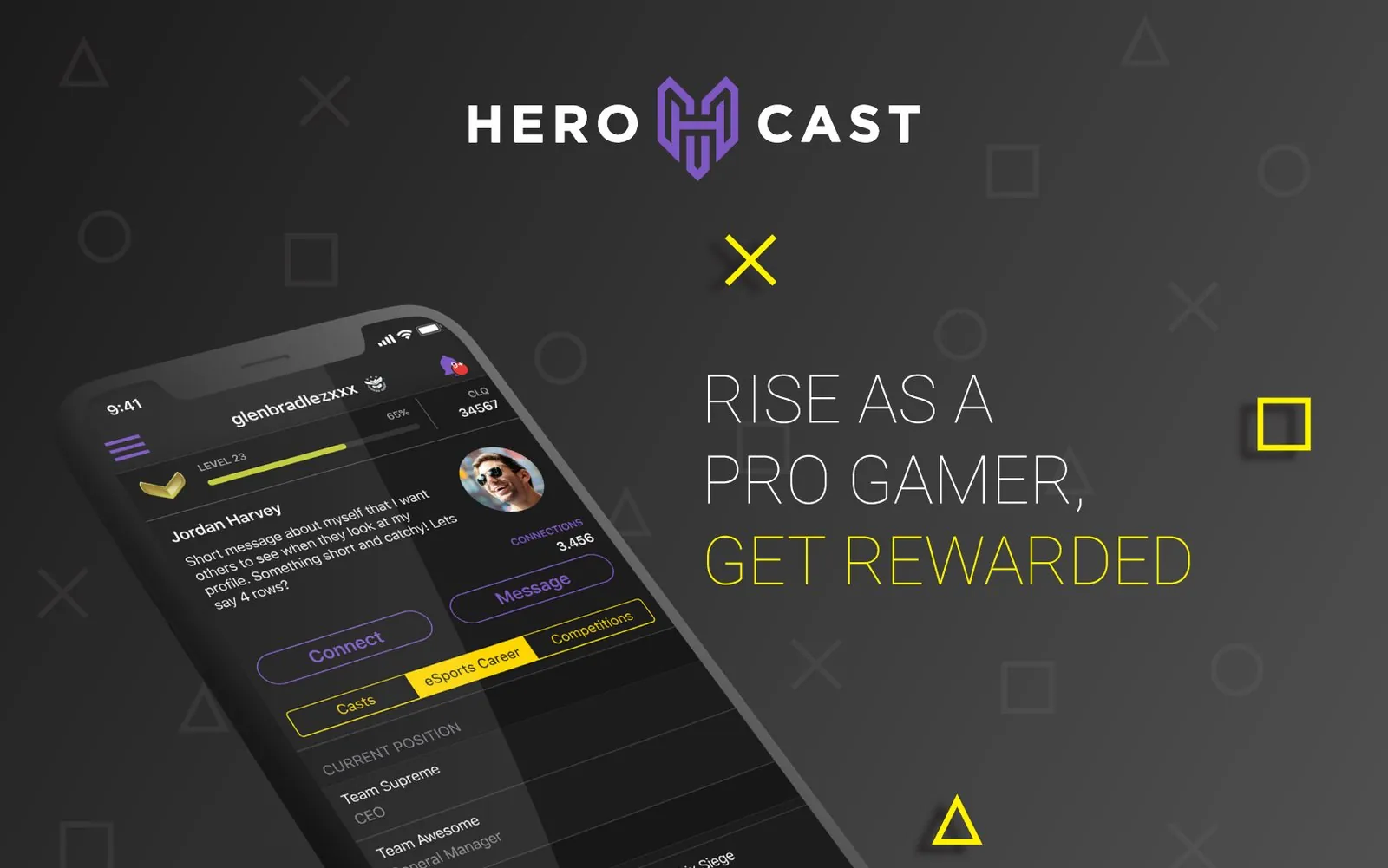 HeroCast, Hybrid Mobile App