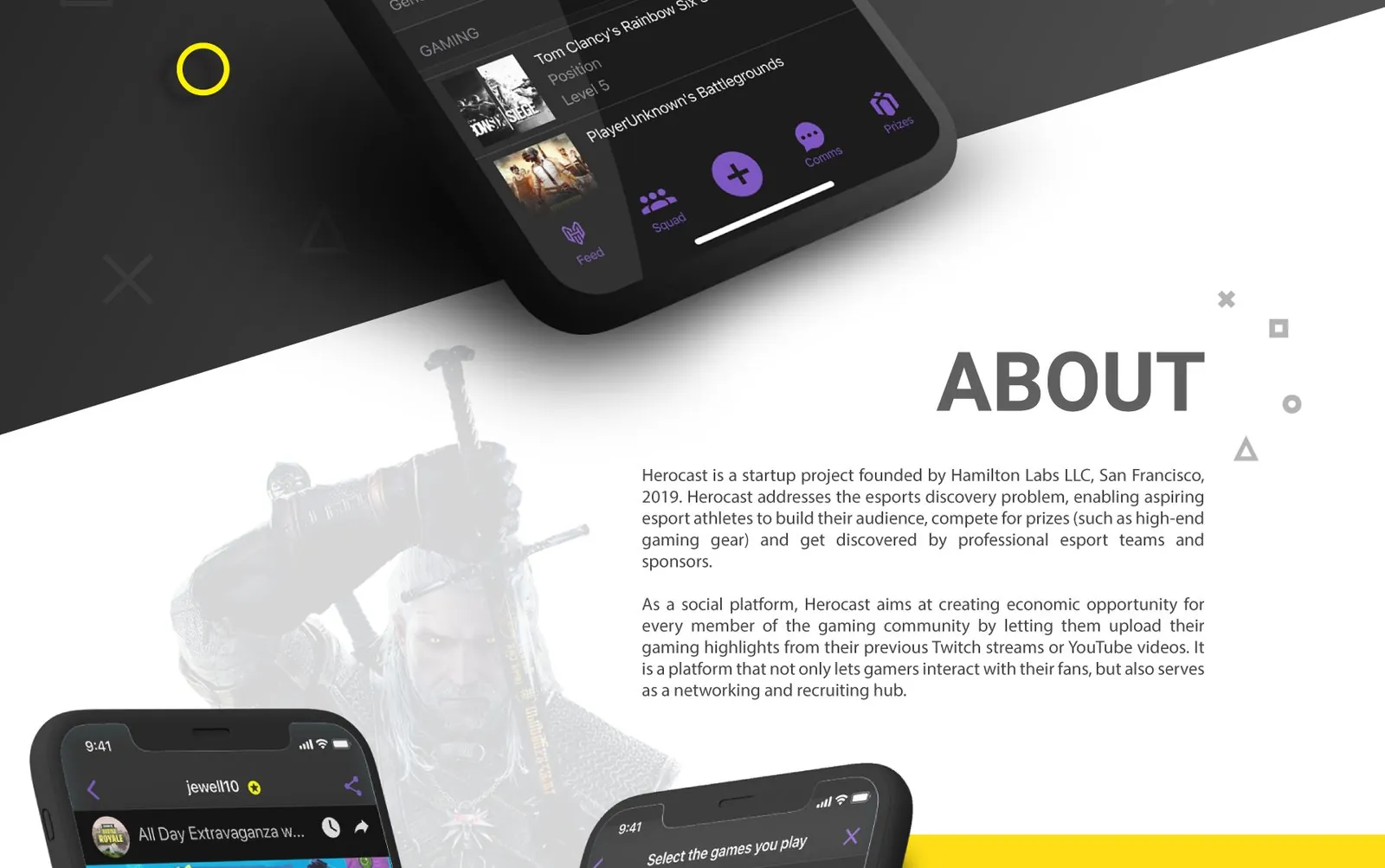 HeroCast, Hybrid Mobile App
