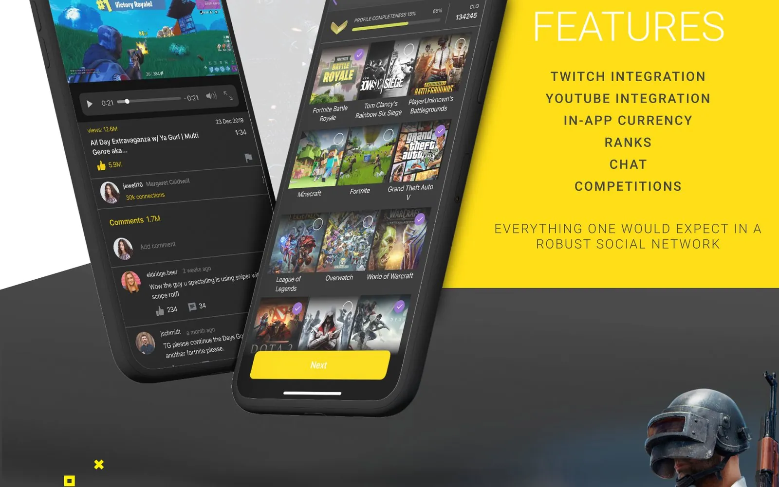 HeroCast, Hybrid Mobile App