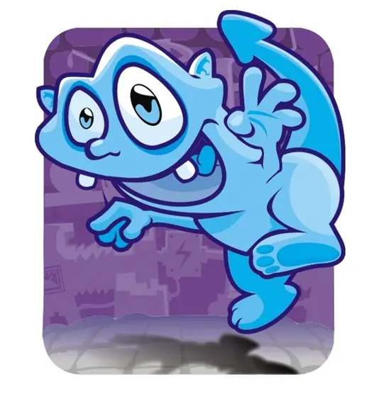 Igra pamćenja: card, blue monster