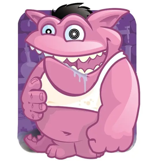 Igra pamćenja: card, pink troll