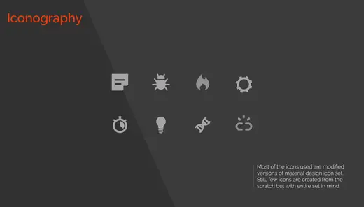 graphis design showing icon set