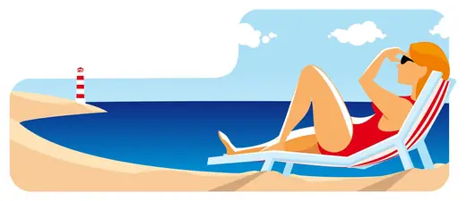 My NIS Magazine: Woman on a beach, issue 26 and 27