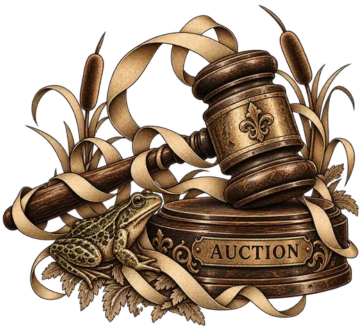 Illustration: an auction gavel