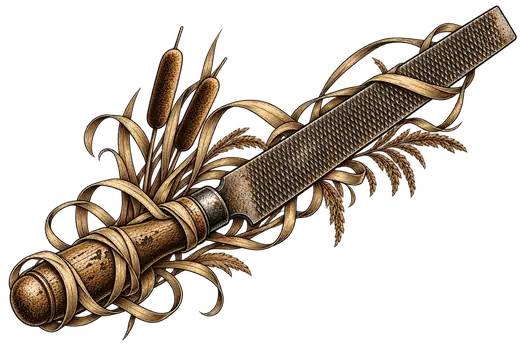 Illustration: a metal file