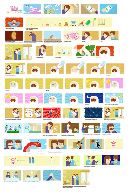 Parent's Survival Guide: full storyboard of the animation