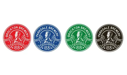 Parkdale Brewery: Crest stickers