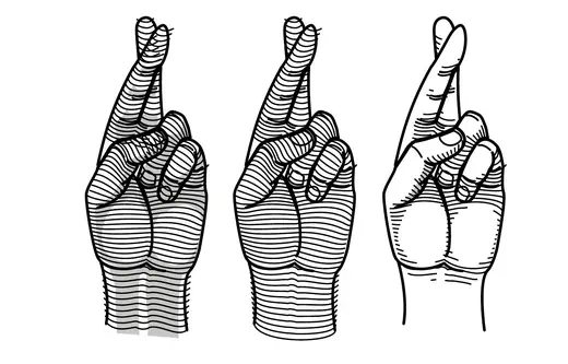 Pero Bar: Crossed fingers studies