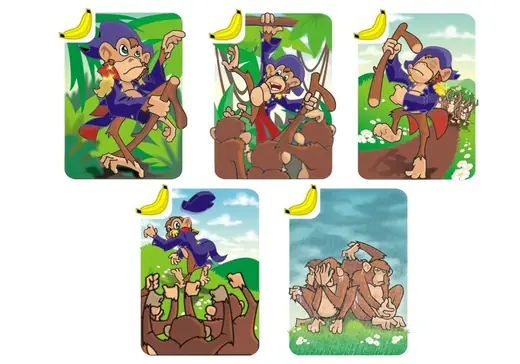 Priče na kartama: Five cards of the story Majmunče, a little monkey