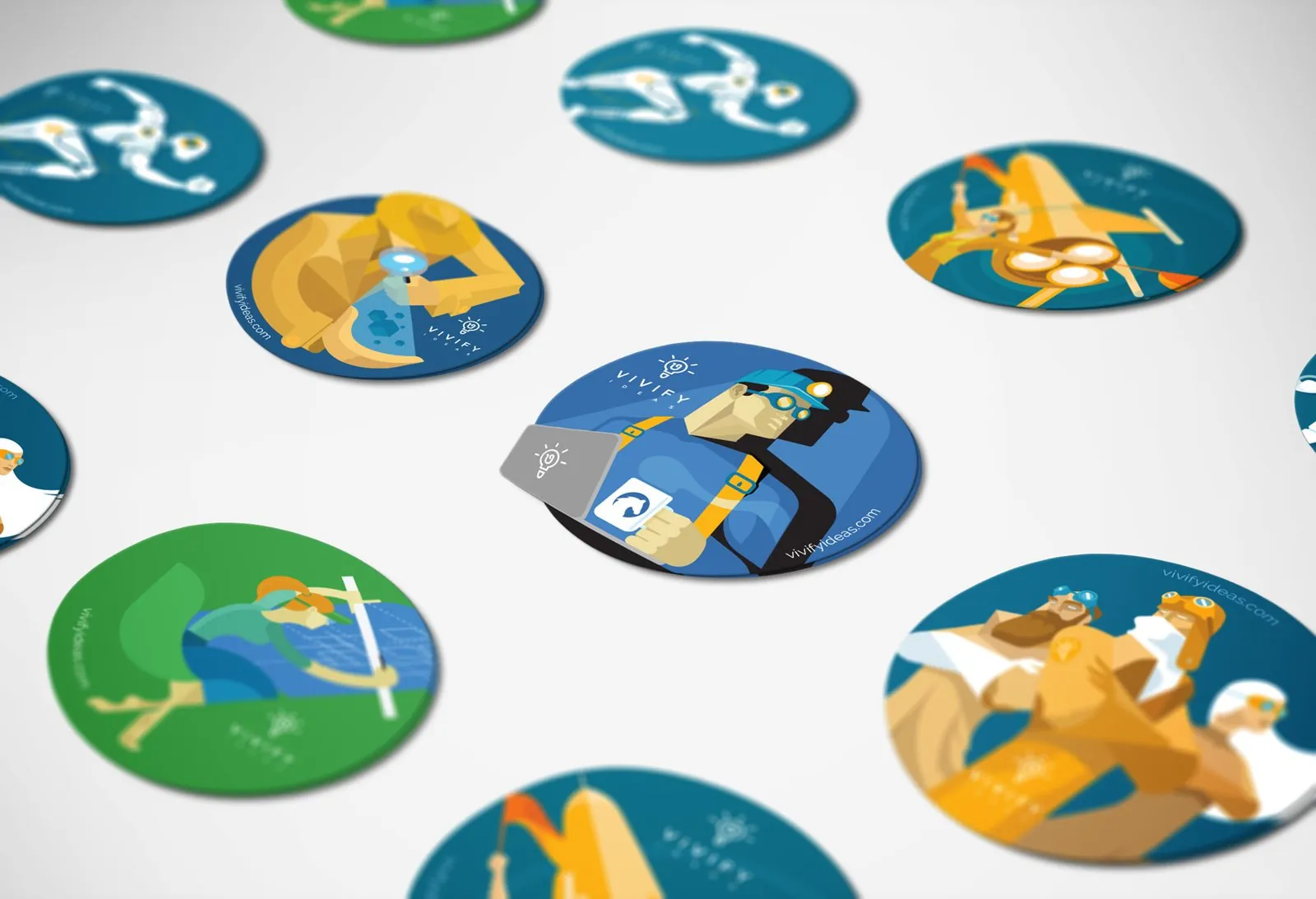 Product Development Lifecycle, Illustration & Branding