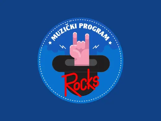 Commentary sticker: Music Program Rocks
