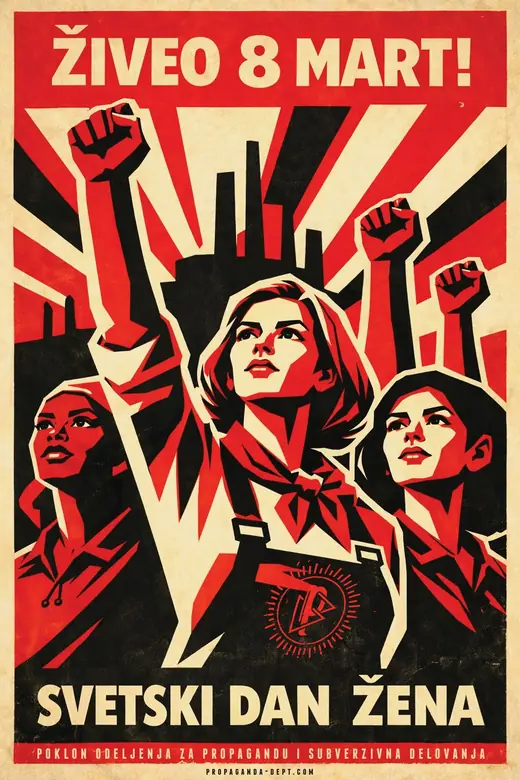 Propaganda Department: Poster for 8 March 2026