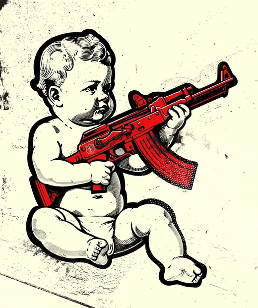 Propaganda Department: Born into Conflict print