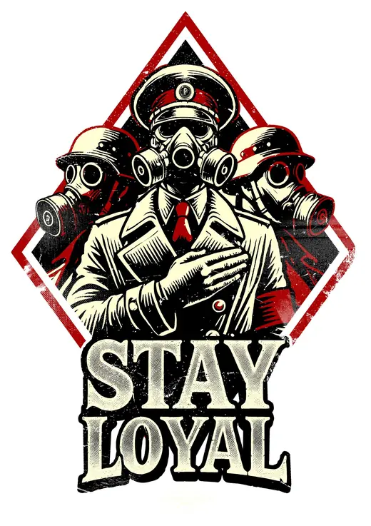 Propaganda Department: Stay Loyal print