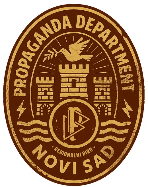 Propaganda Department: Propaganda Dept Novi Sad badge