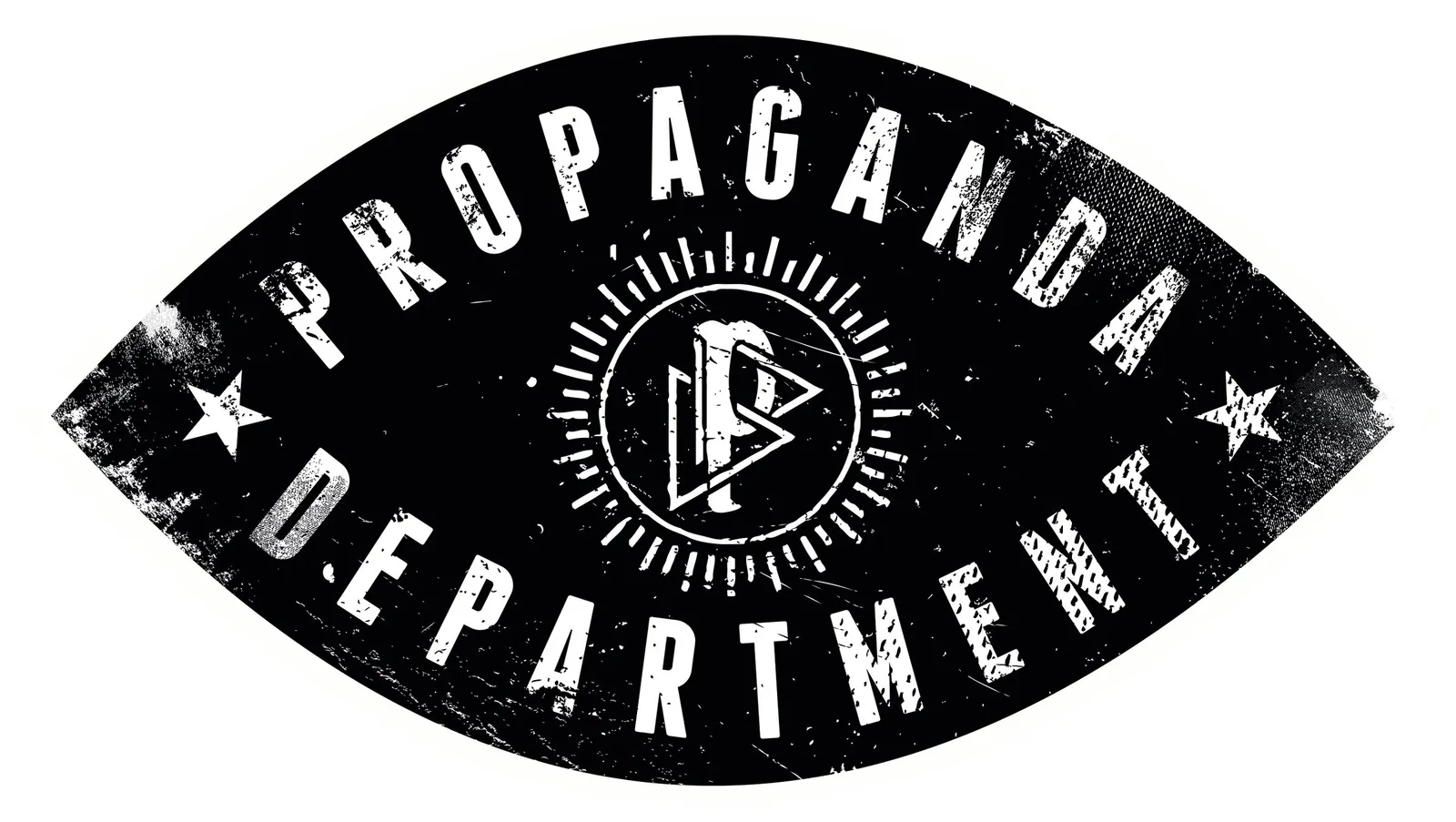 Propaganda Department: Eye-shaped Propaganda Department sticker