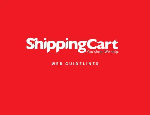 ShippingCart: Web guidelines cover