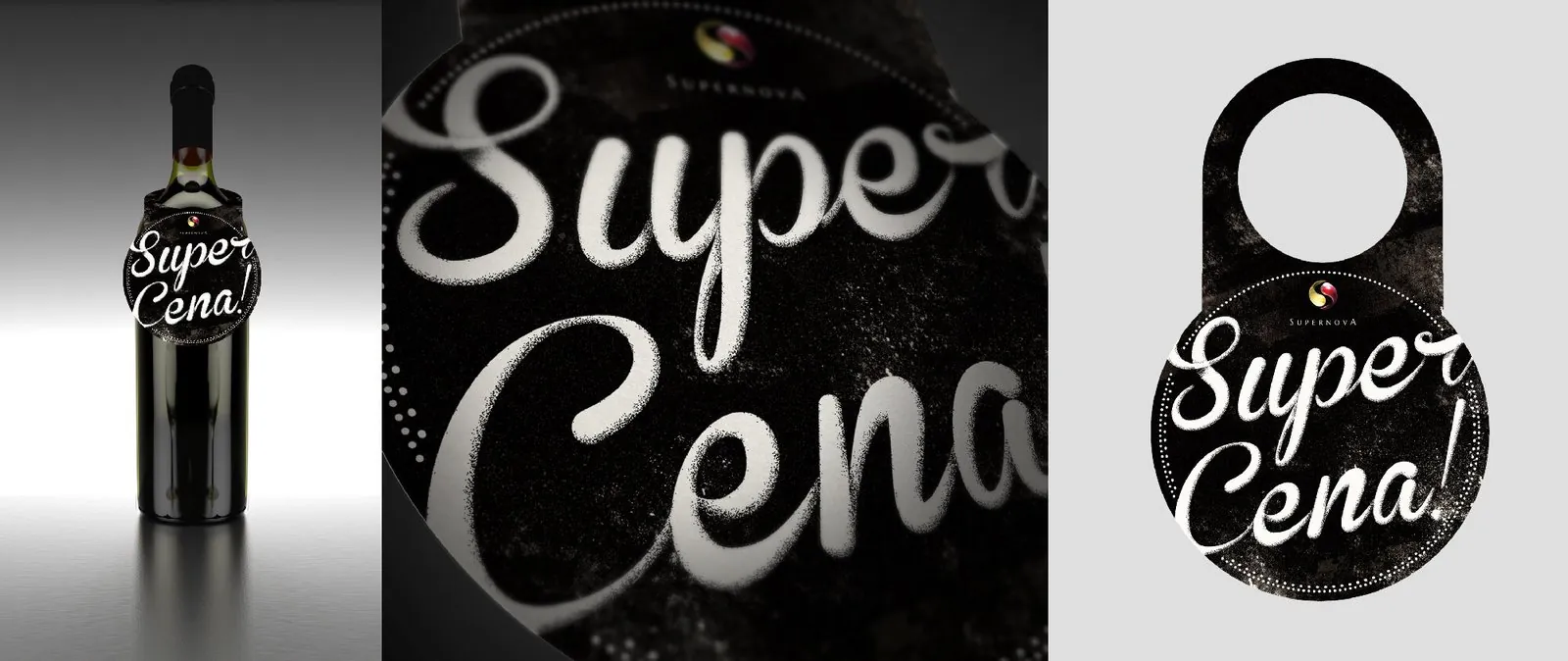 promo label for supernova bottles