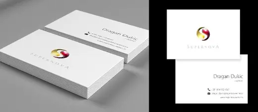 supernova business card