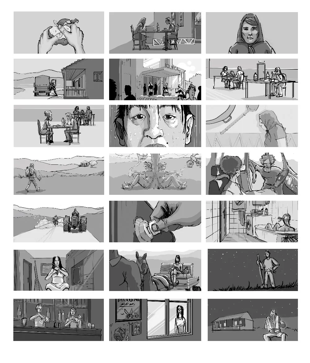 The Withering, Storyboard