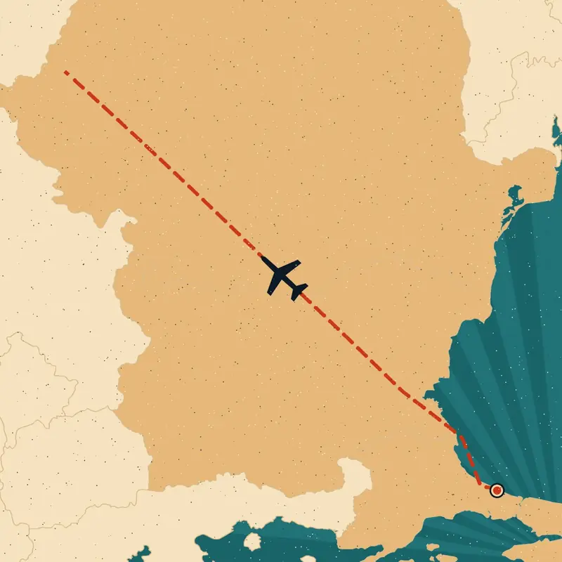 Route map: episode 1 of Istanbul to San Francisco