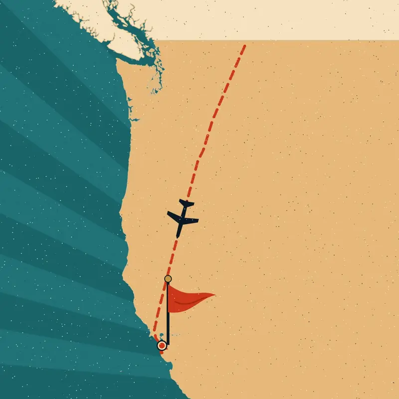 Route map: episode 7 of Istanbul to San Francisco
