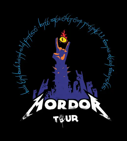 ToySkull: Road to Mordor tour, poster version