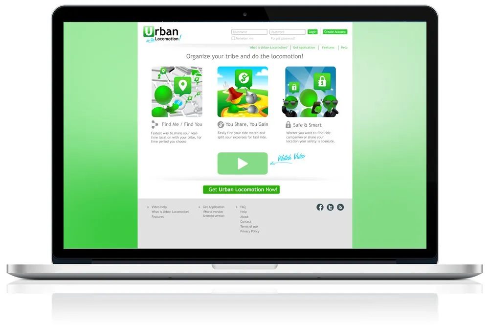 Commute App, Desktop & Native Mobile Apps