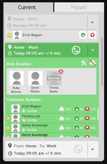 Commute App, Desktop & Native Mobile Apps