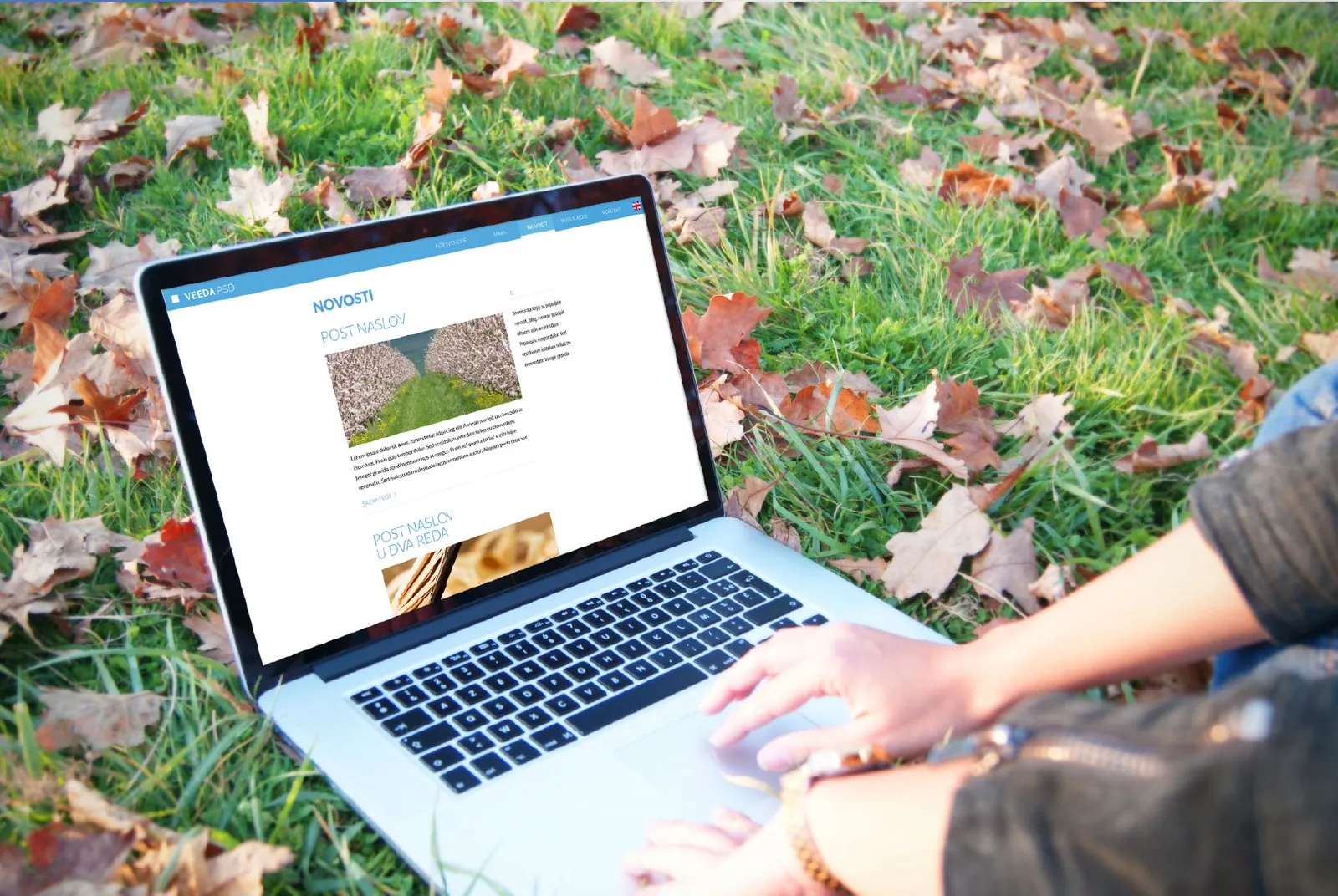 VEEDA PSD, Website & Visual Identity