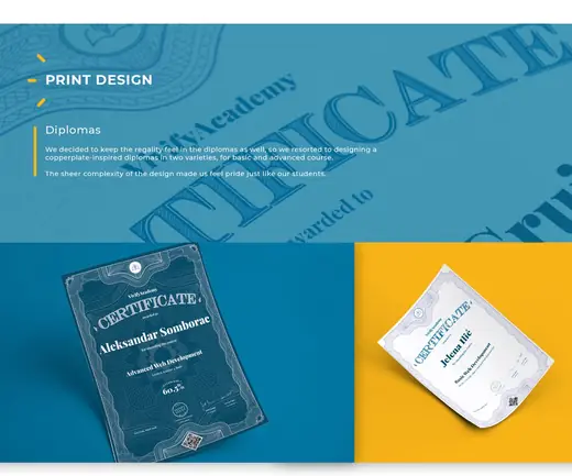 Vivify Academy, Branding