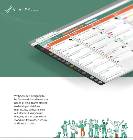 VivifyScrum, Desktop & Web App
