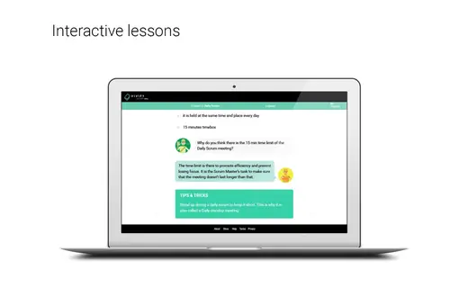 VivifyScrum EDU, Web App & Animation