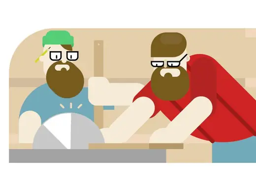 VivifyScrum EDU Illustration woodwork