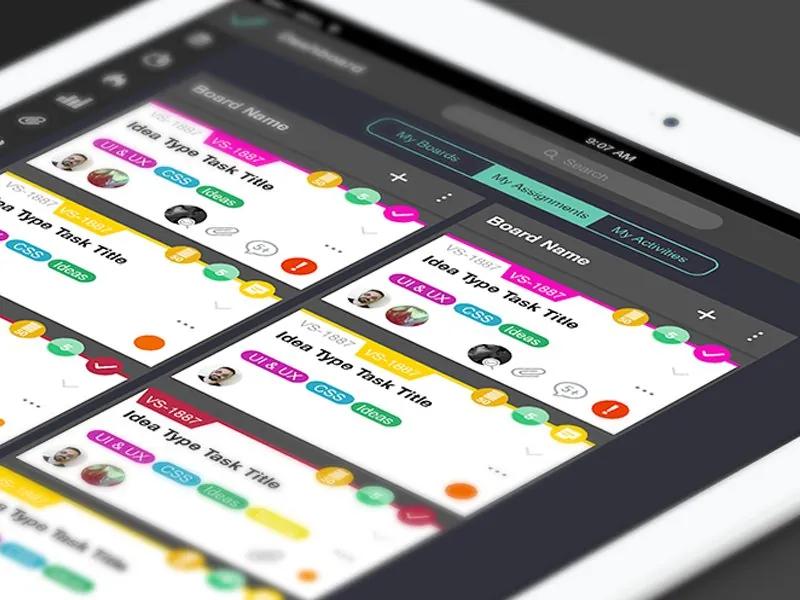 VivifyScrum Tablet Version