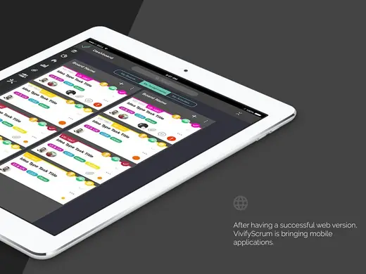 VivifyScrum Tablet App